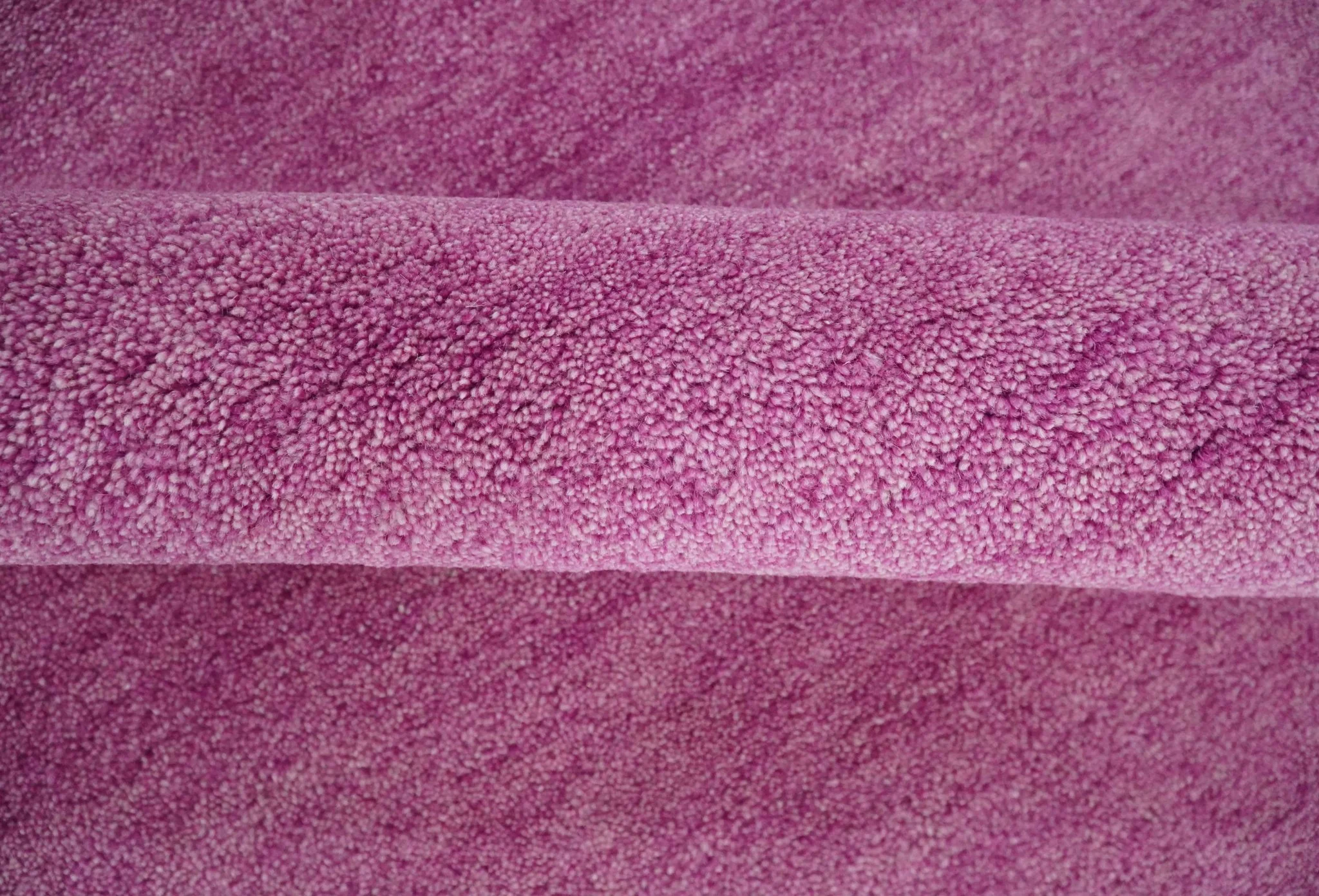 Custom made Solid Plane Purple Woolen Hand Tufted Multi Size wool area Rug - Image 6