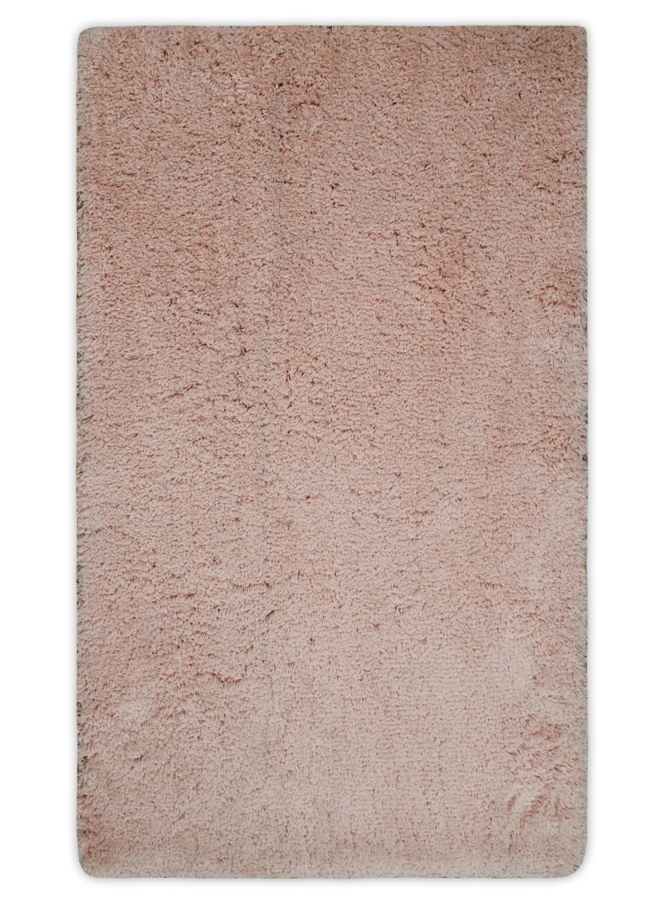 Solid Plush and Soft 3x5, 4x6 and 5x7 Hand Woven Shag Peach Area Rug | SHAG11 - Image 11