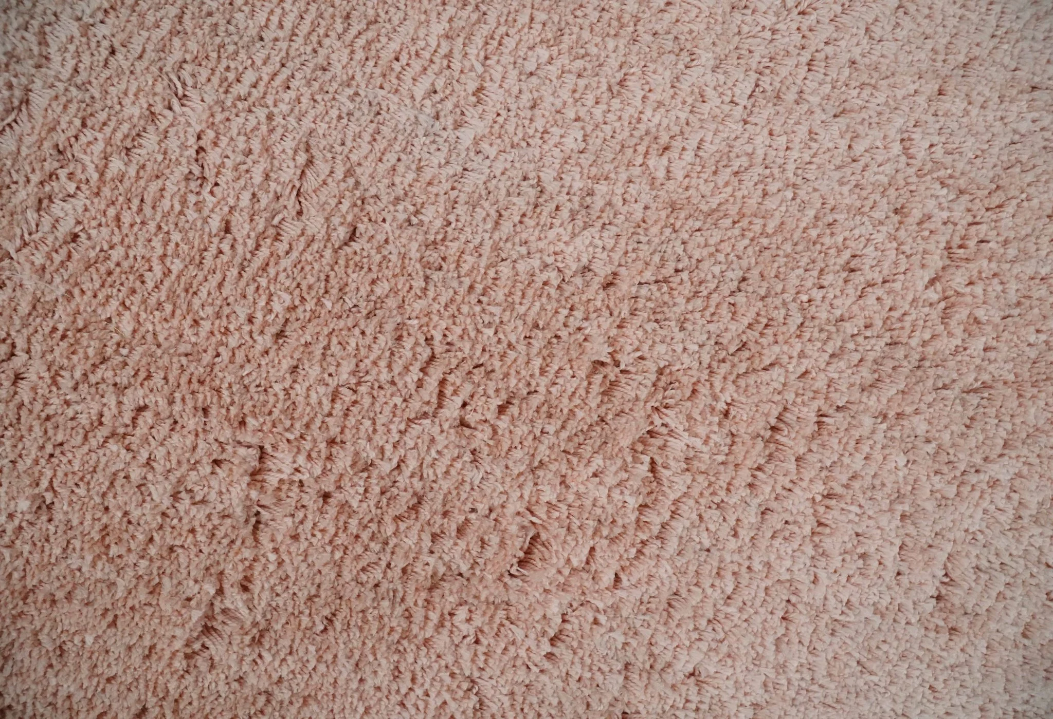 Solid Plush and Soft 3x5, 4x6 and 5x7 Hand Woven Shag Peach Area Rug | SHAG11 - Image 4