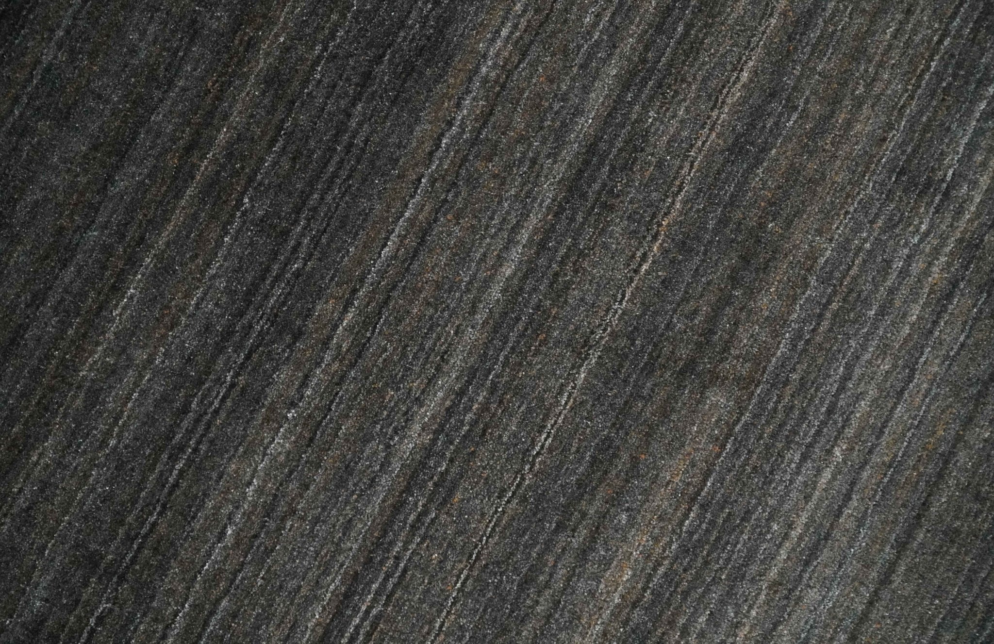Solid Shaded Charcoal Shaded Scandinavian 5x7 Blended Wool Flatwoven Area Rug | HL34 - Image 9