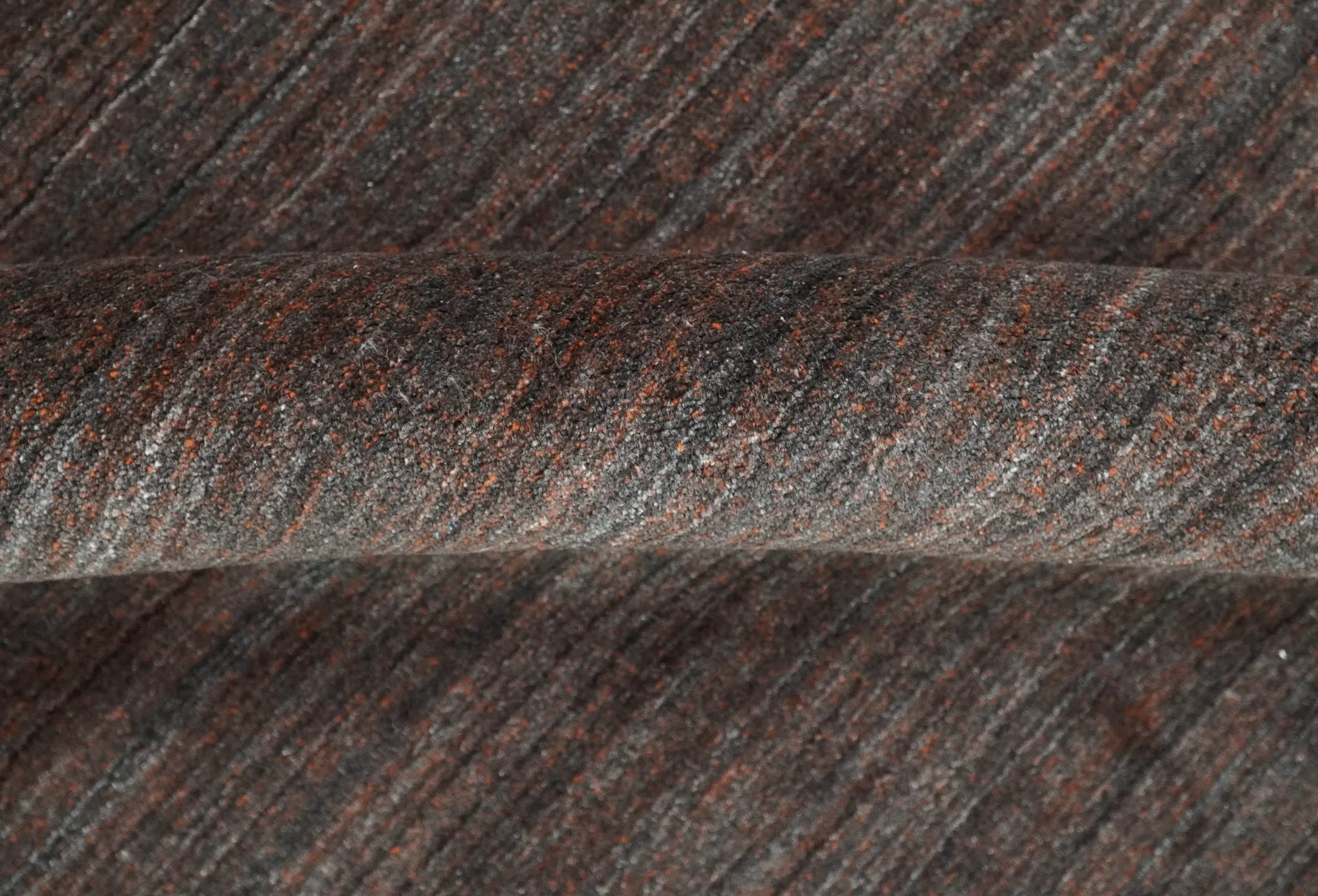 Solid Tan Scandinavian 5x7 Blended Wool Flatwoven Area Rug, Dinning, Kids Rug | HL19 - Image 7