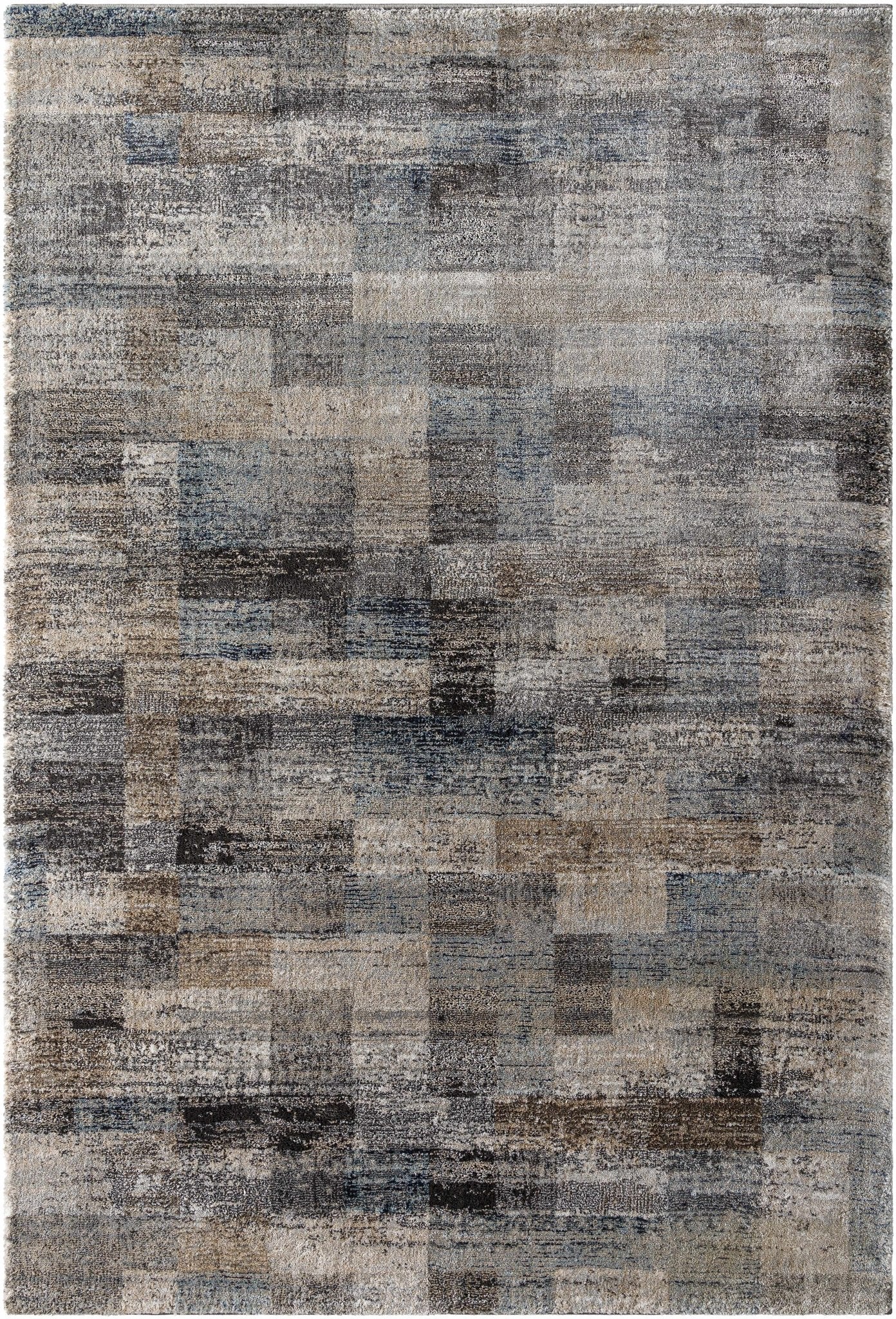 Southwestern Style Gray Machine Woven Area Rug - Image 2