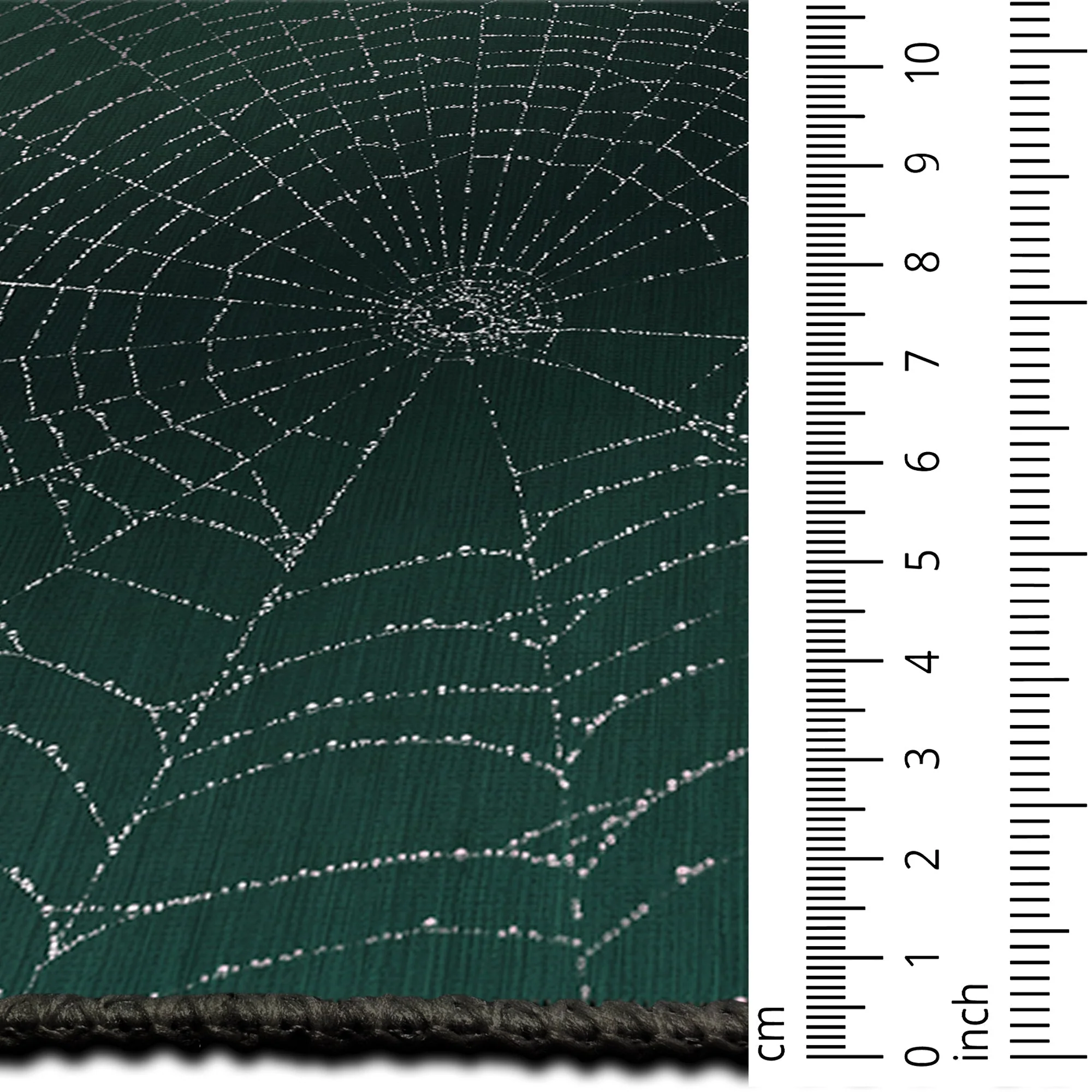 Spider Halloween Green Machine Washable Cotton Rug - Image 8