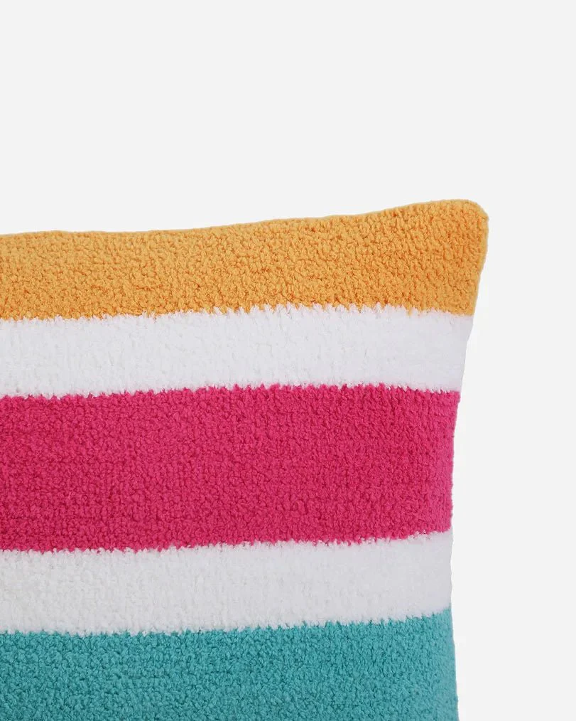 Striped Nautical and Vibrant 20x20 Inches Throw Pillow - Image 8