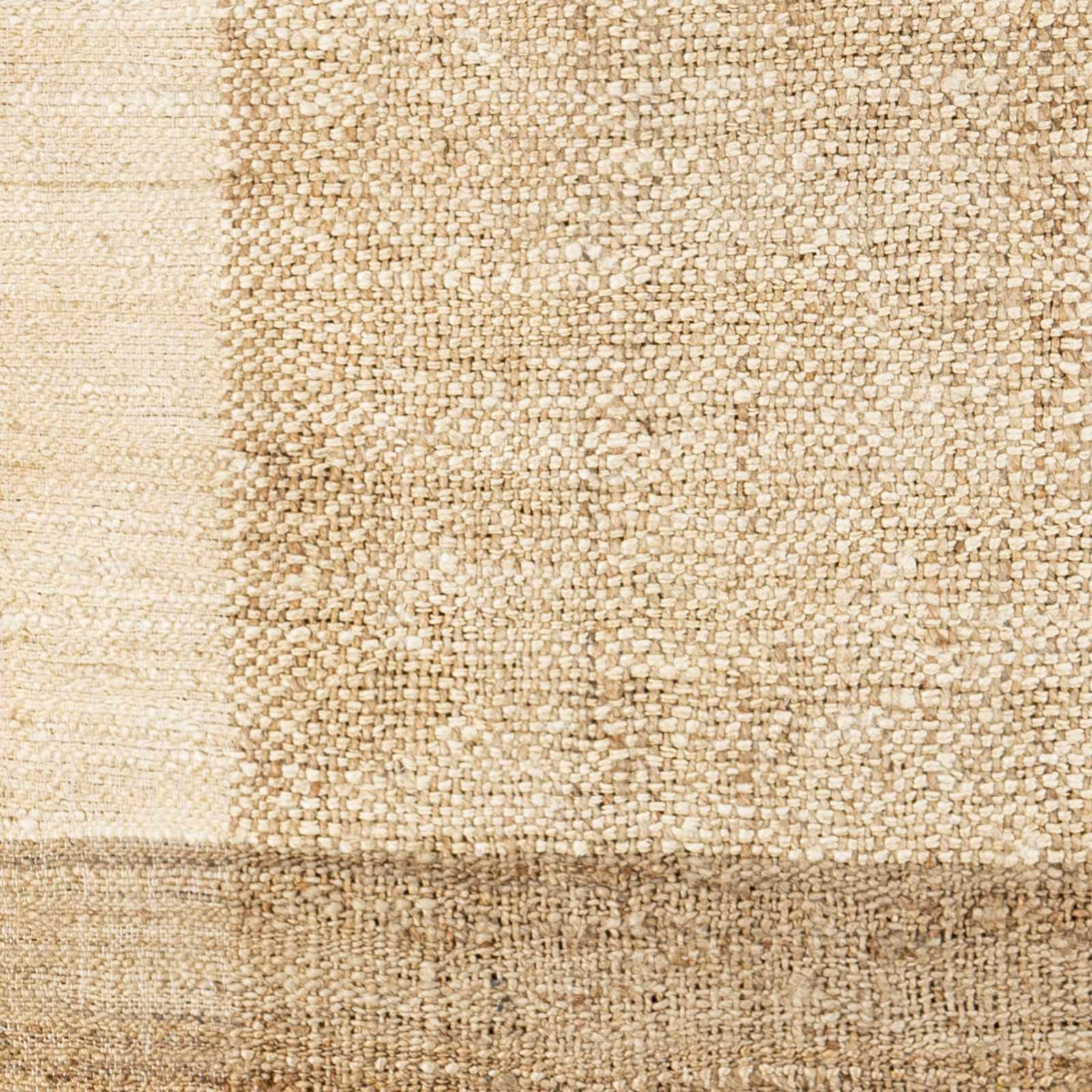 Tan And Brown Modern Style Hand Woven Jute Rug - Image 3