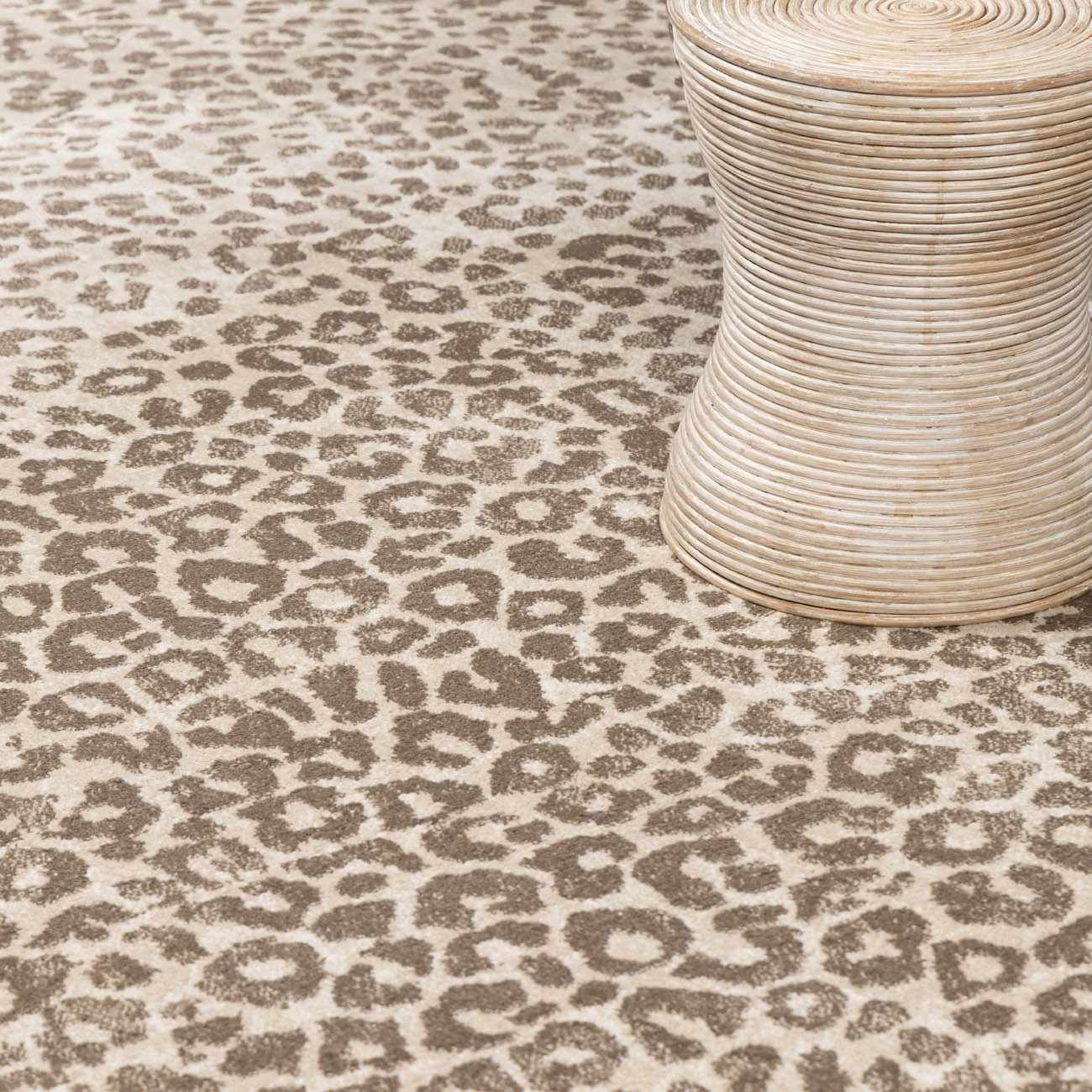 Tan Bonhill Leopard Print Area Rug - Image 12