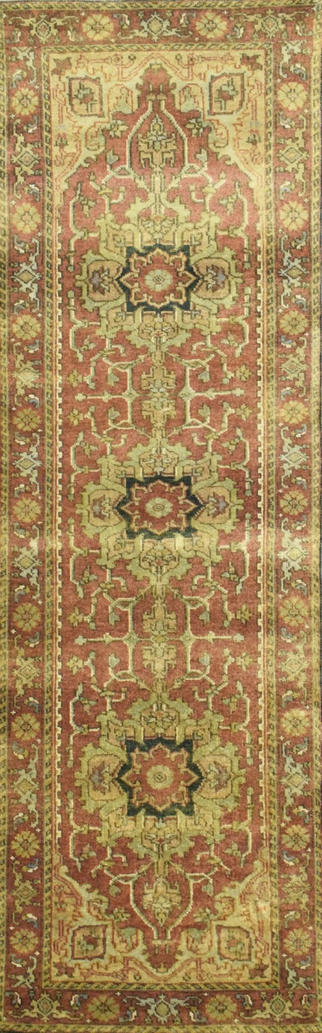 Traditional Heriz Serapi Handmade Fine Wool Area Rug | TRD753 - Image 16