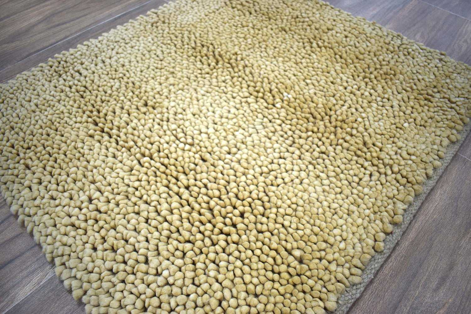 Traditional Handmade Wool 3' X 3' Area Rug |The Rug Decor | TRD600233 - Image 4