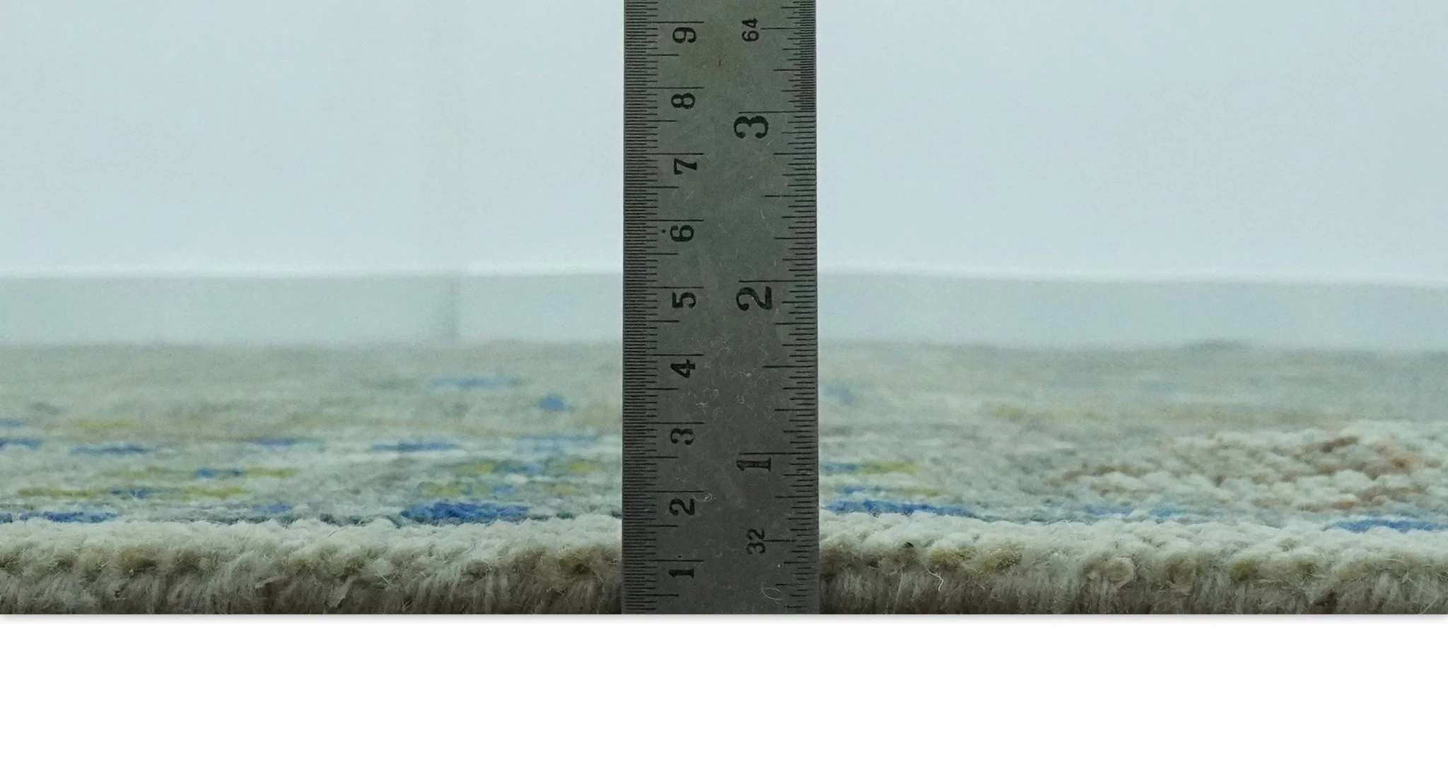 The Plants and Roots Green Hand Knotted Traditional Custom Made Wool Area Rug - Image 10