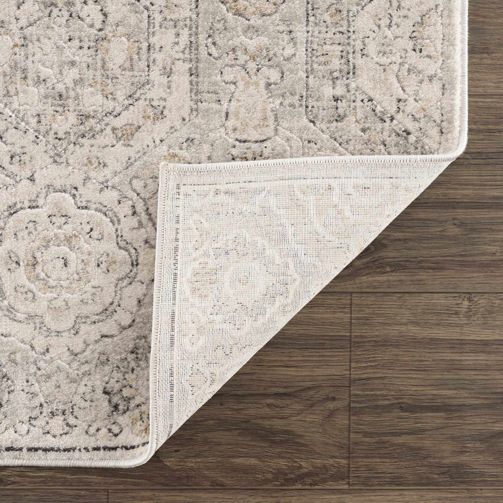 Traditional Overall Design Beige and Brown Medium Pile Area Rug - Image 15