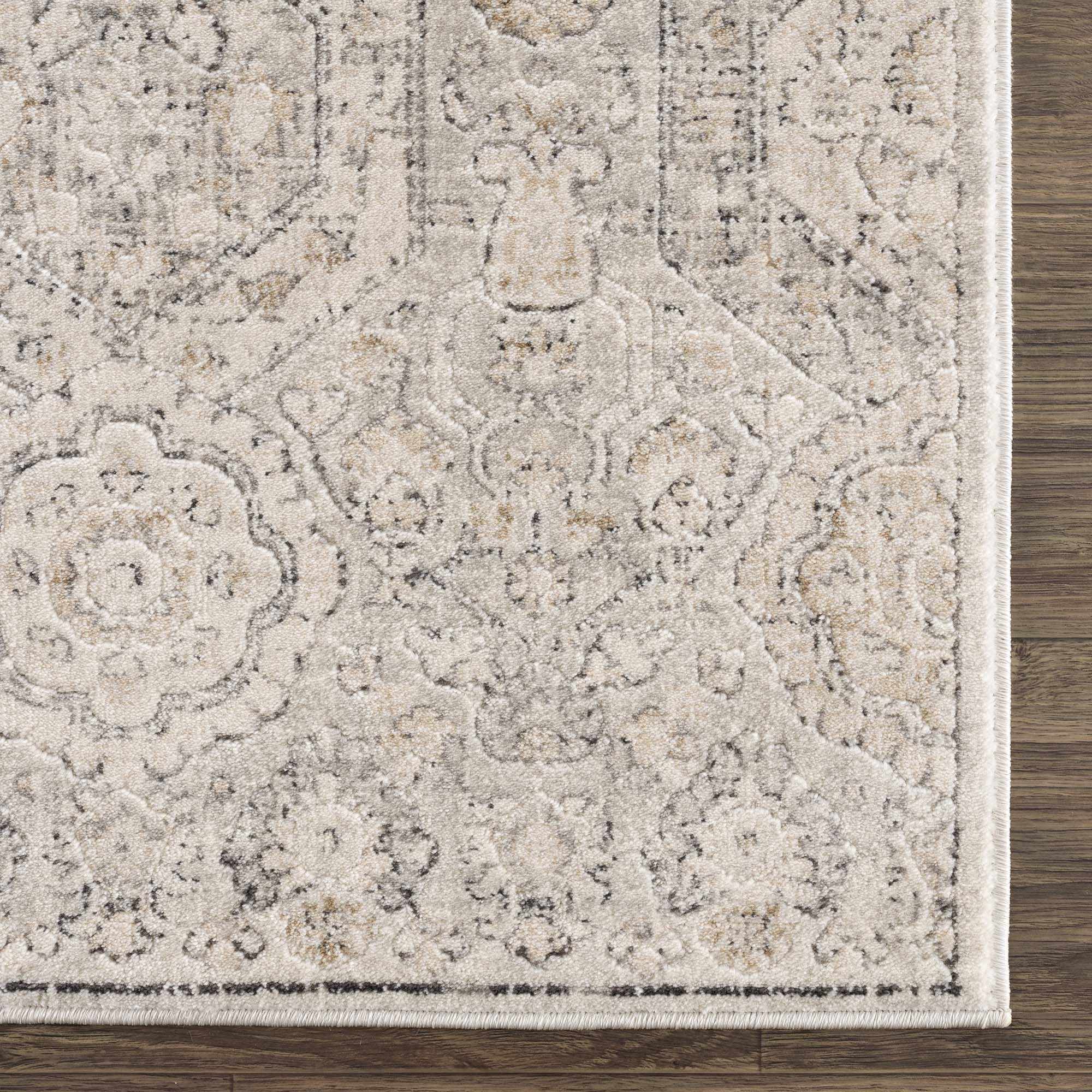 Traditional Overall Design Beige and Brown Medium Pile Area Rug - Image 18