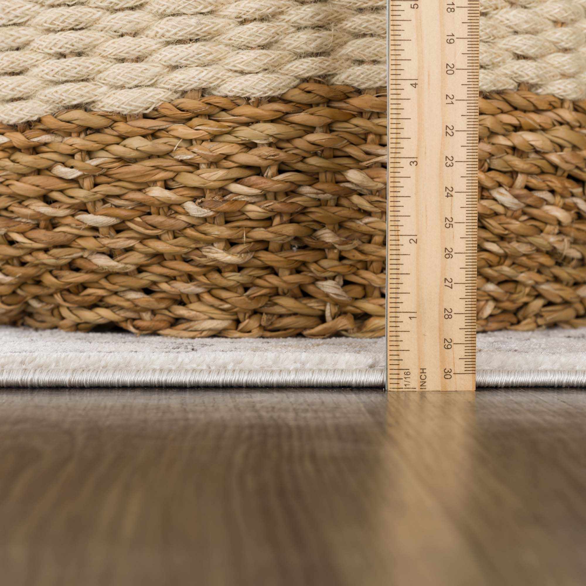 Traditional Overall Design Beige and Brown Medium Pile Area Rug - Image 19