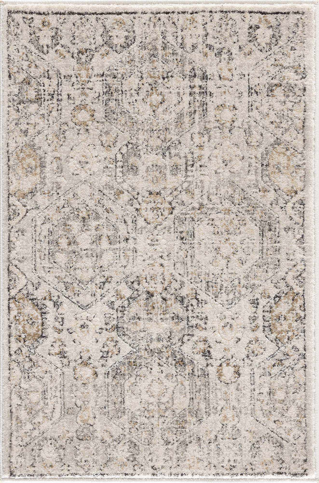 Traditional Overall Design Beige and Brown Medium Pile Area Rug - Image 30