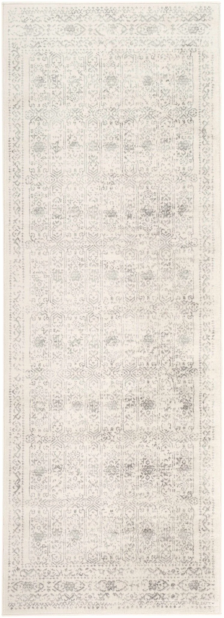 Traditional Beige ang Gray Medium Pile Multi Size Area Rug - Image 6
