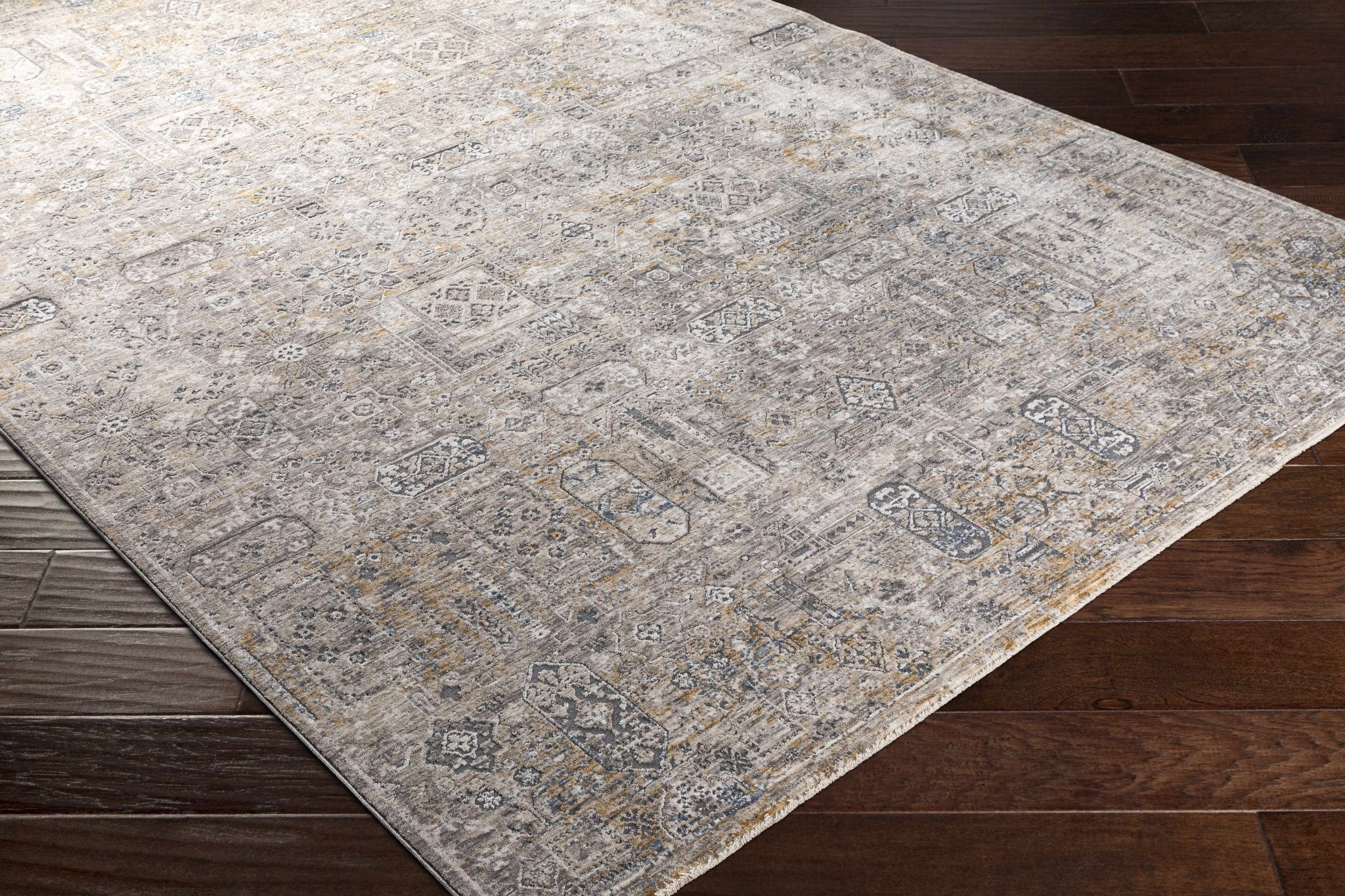 Traditional Camel Machine Woven Rug - Image 13