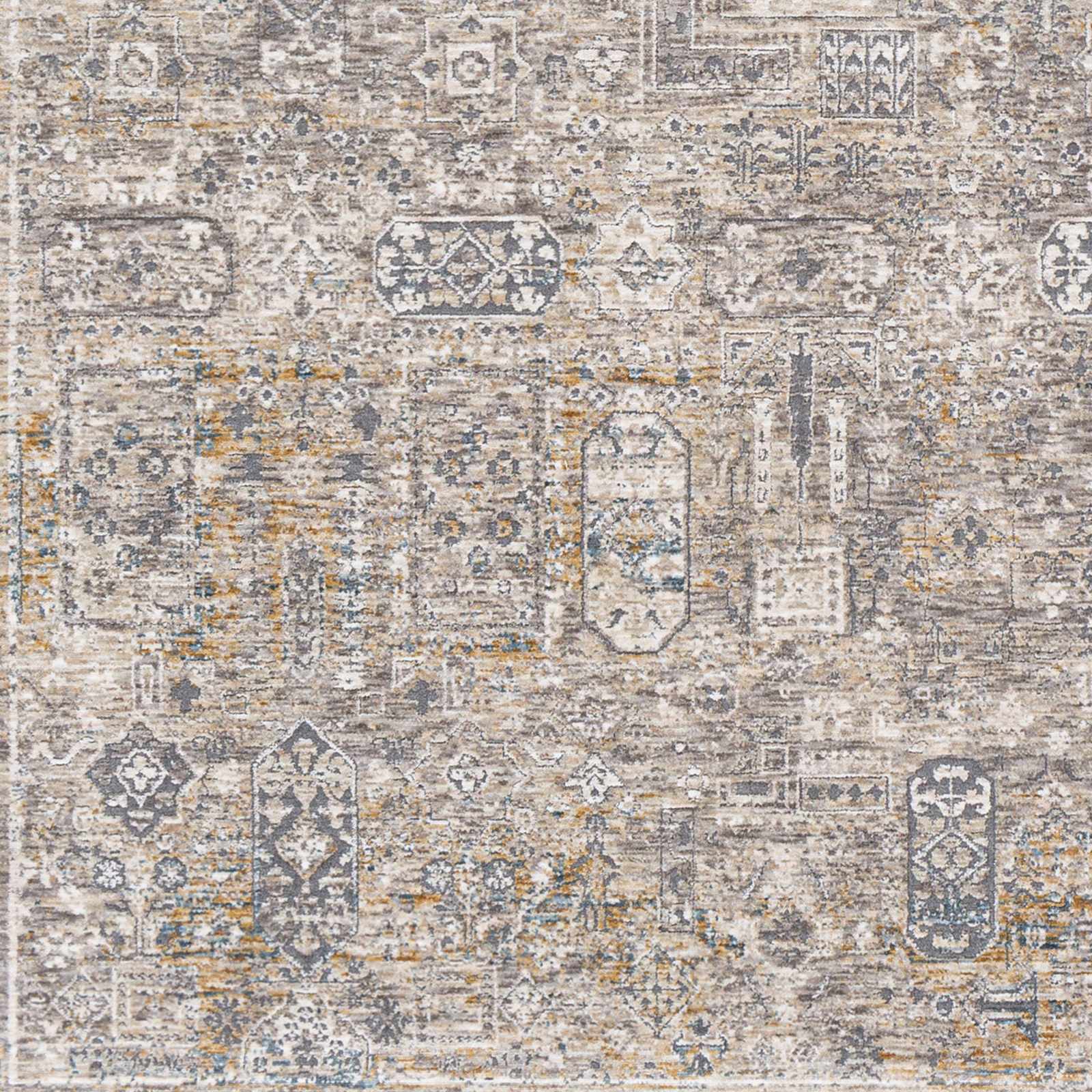 Traditional Camel Machine Woven Rug - Image 7