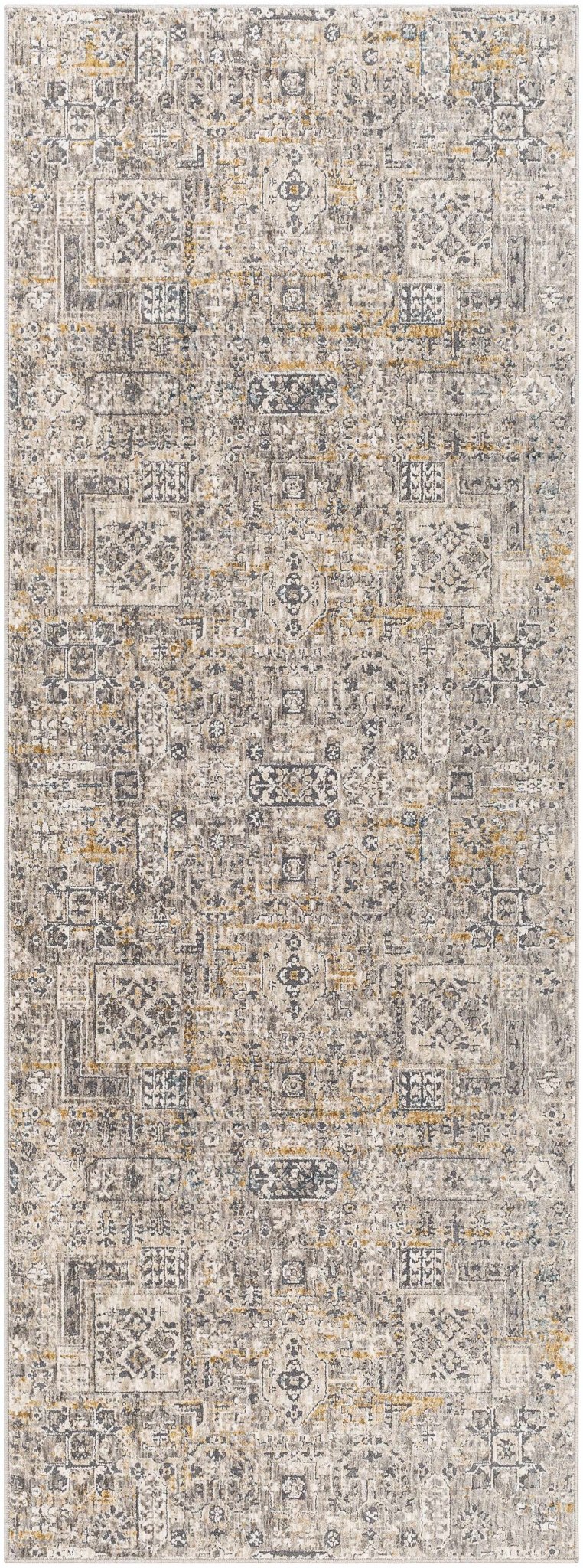 Traditional Camel Machine Woven Rug - Image 8