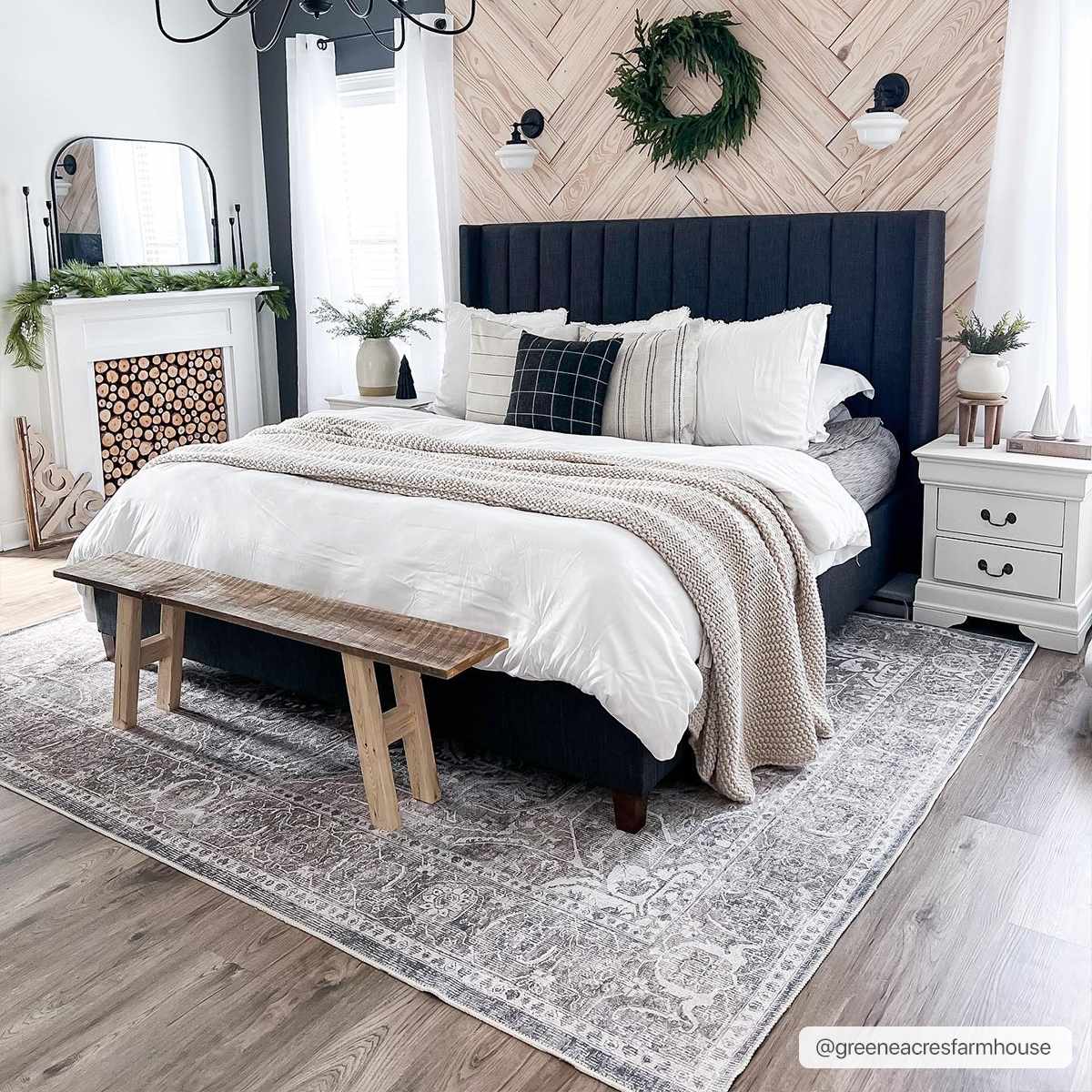 Antique look Transitional Charcoal, Ivory and Brown Medallion Machine Washable Rug - Image 6