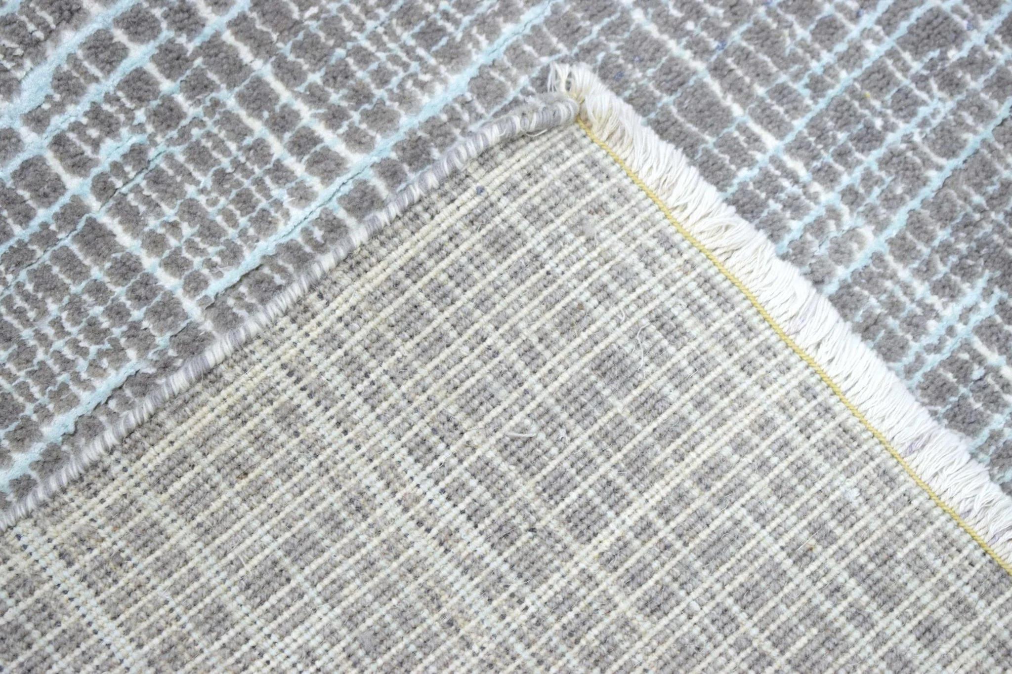 Traditional Handmade Wool & Viscose 5x8 Area Rug | TRD136658 - Image 8