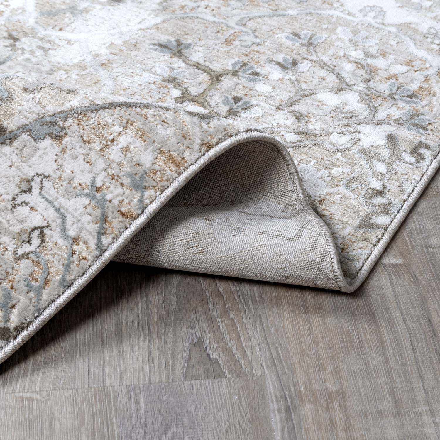 Traditional Oushak Beige Area Rug - Image 5