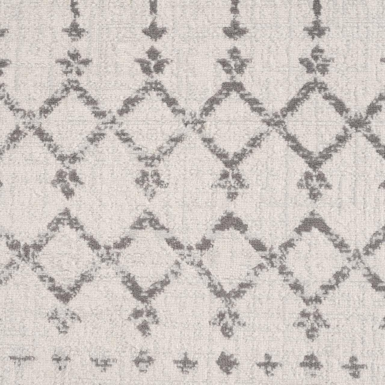 Traditional Style Gray And Ivory Rug - Image 10