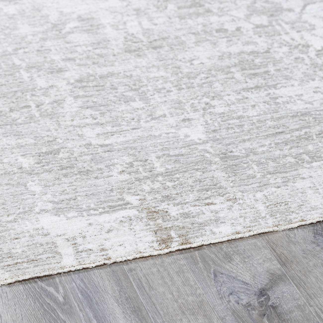 Transitional Style Gray Machine Woven Rug - Image 8