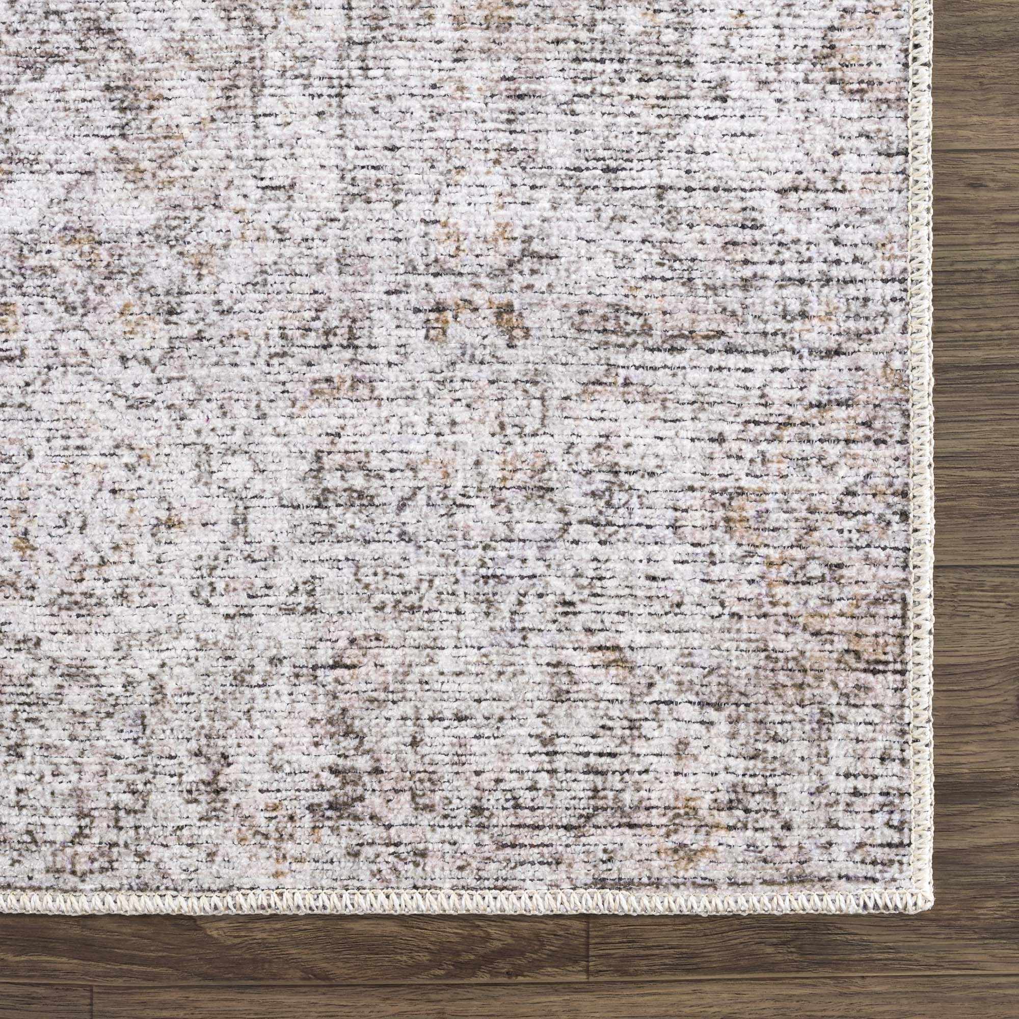 Traditional Style Gray Washable Area Rug - Image 6