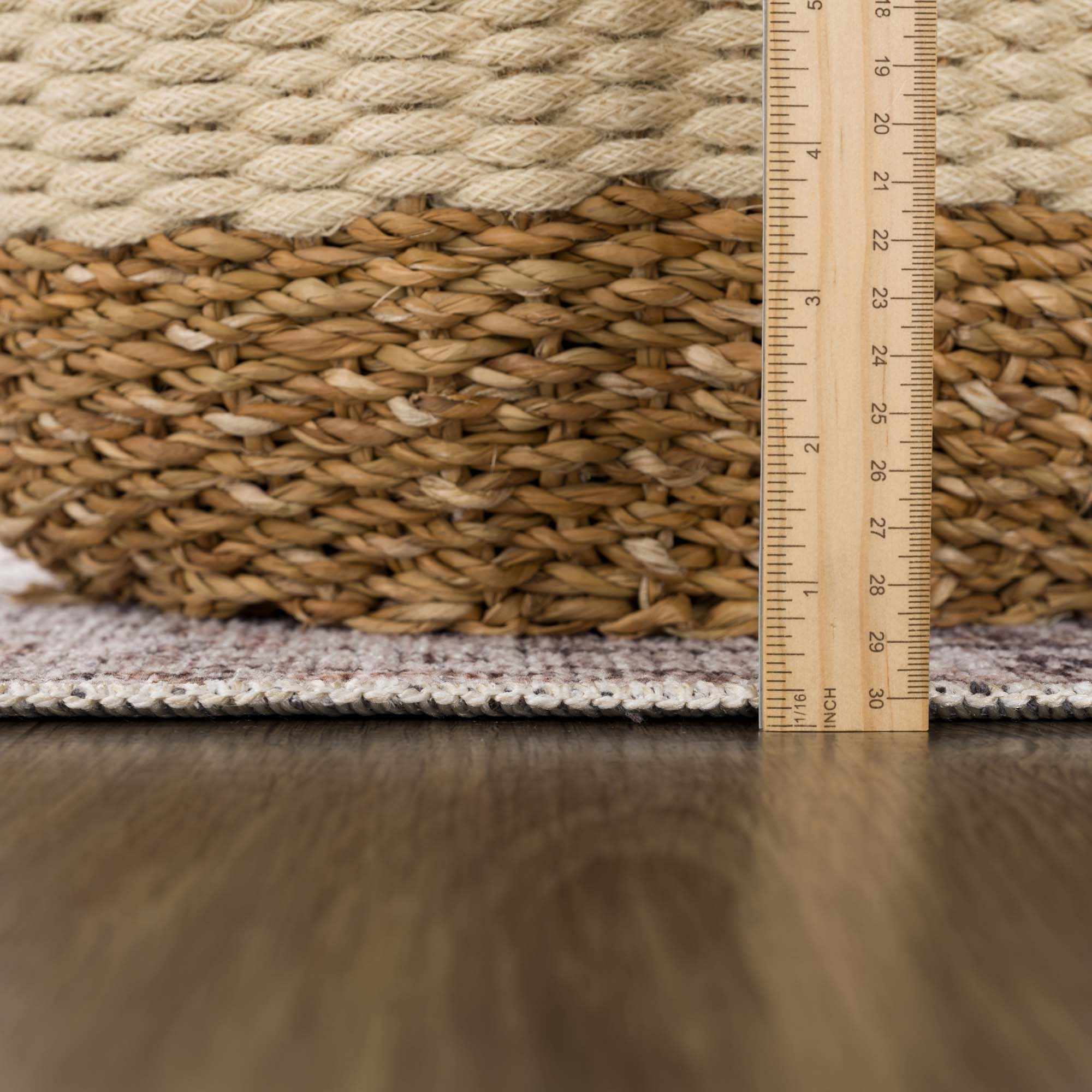 Traditional Style Gray Washable Area Rug - Image 7