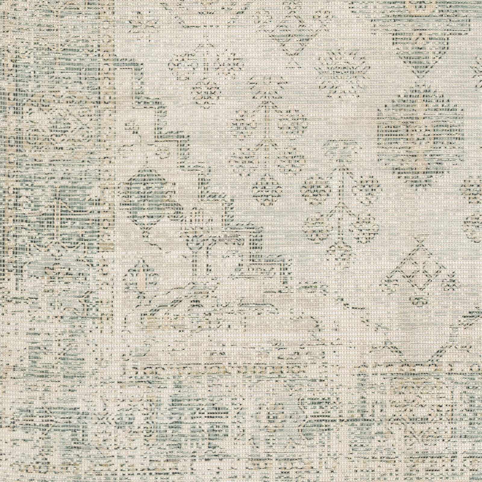 Traditional Style Green Handmade Cotton-blend Rug - Image 5