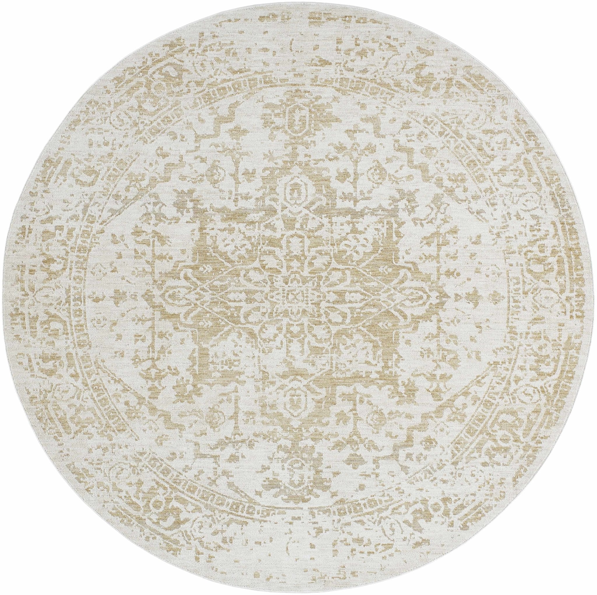 Traditional Style Silver Machine Woven Rug - Image 7