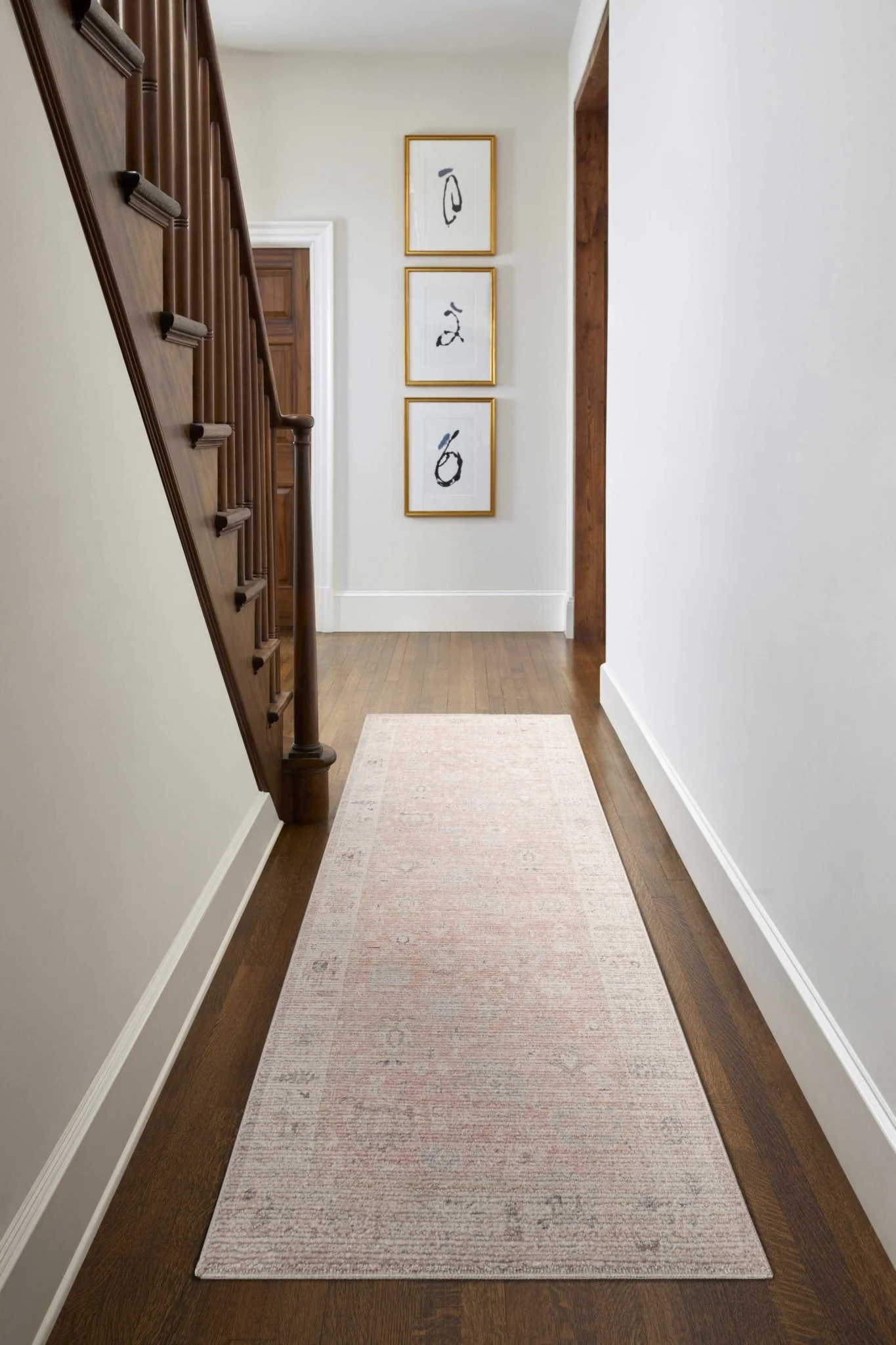 Traditional Style Tan Blush Area Rug - Image 3