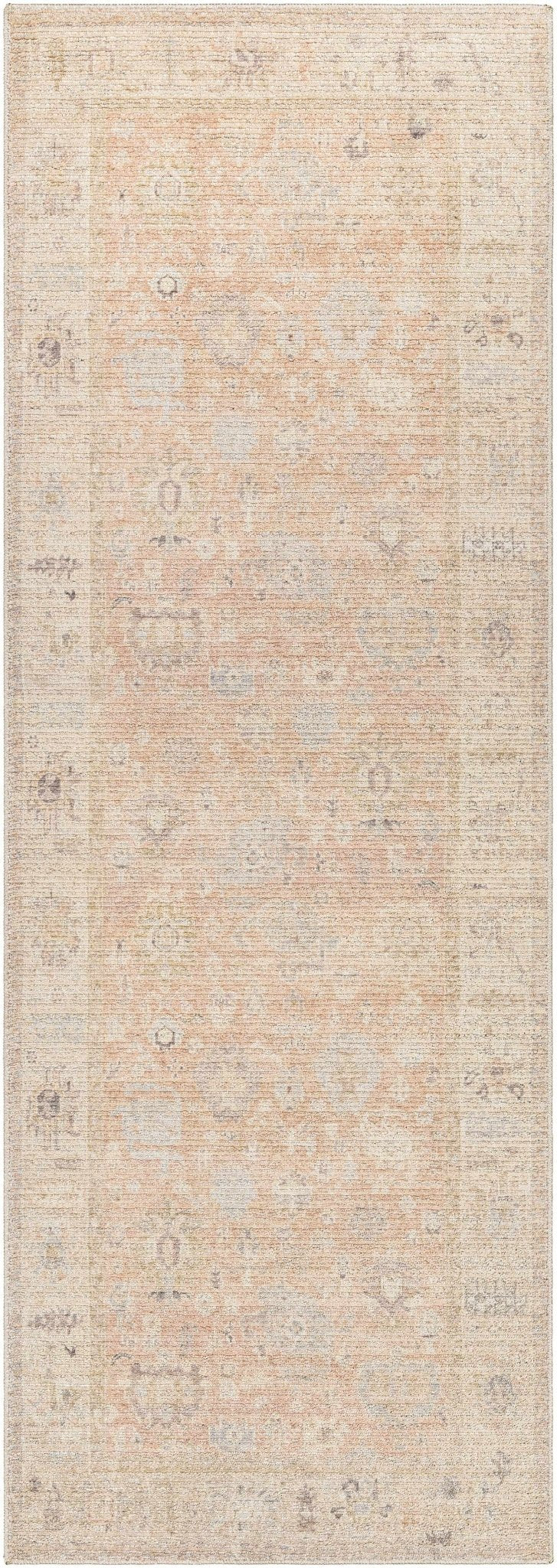 Traditional Style Tan Blush Area Rug - Image 4
