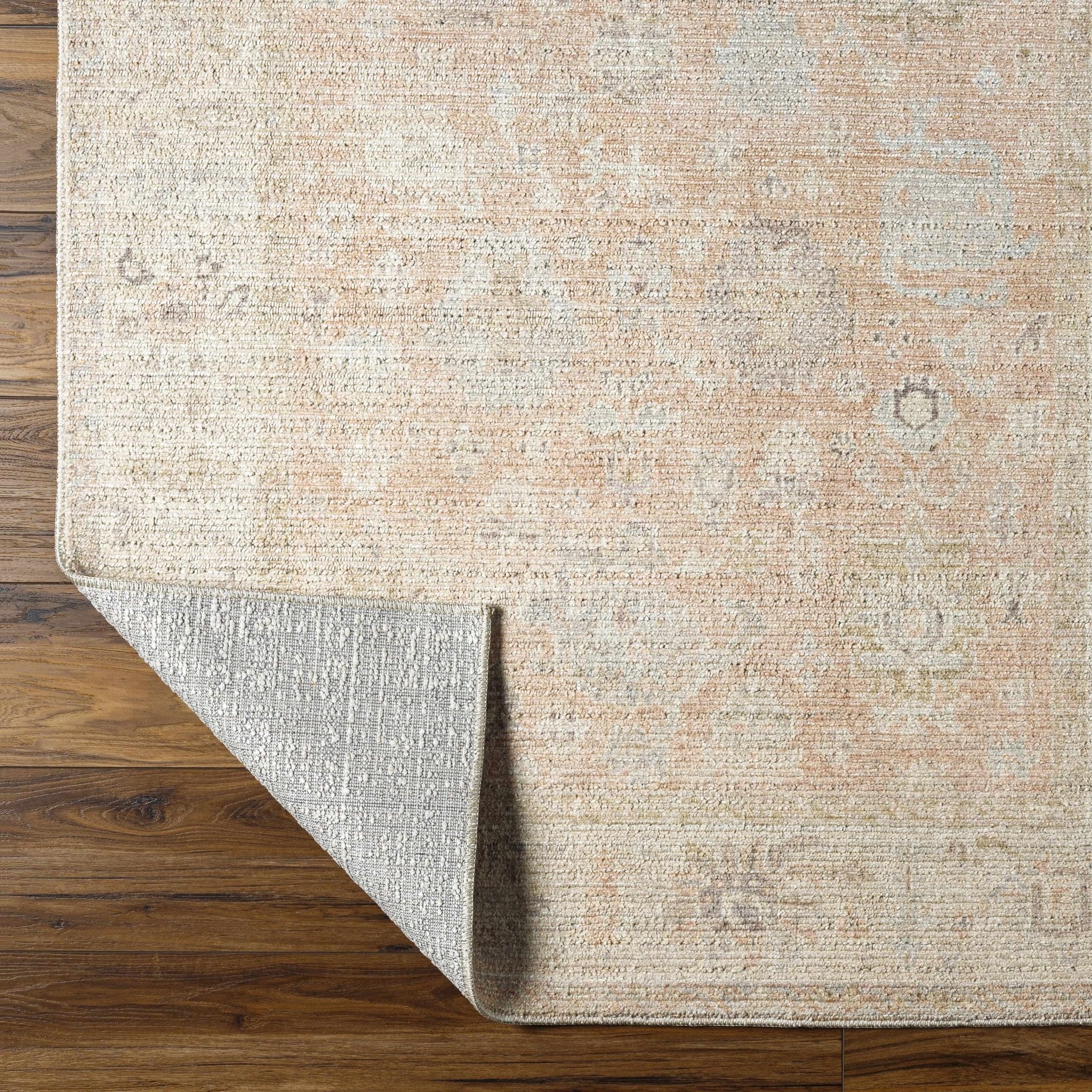 Traditional Style Tan Blush Area Rug - Image 7