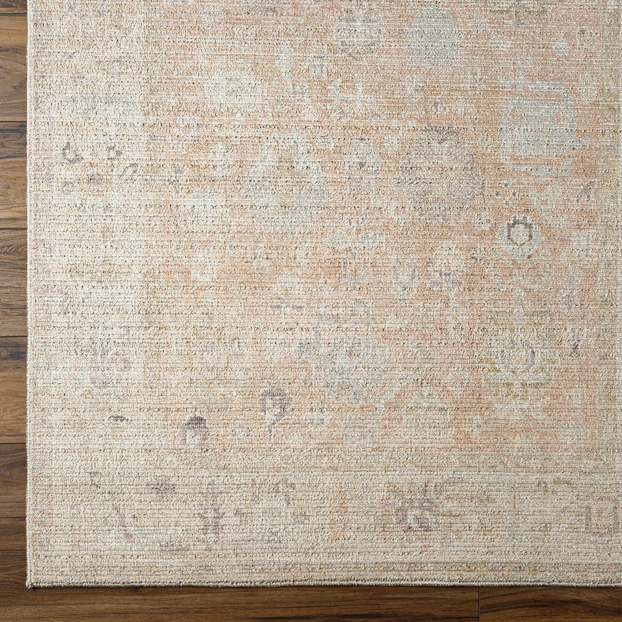 Traditional Style Tan Blush Area Rug - Image 8