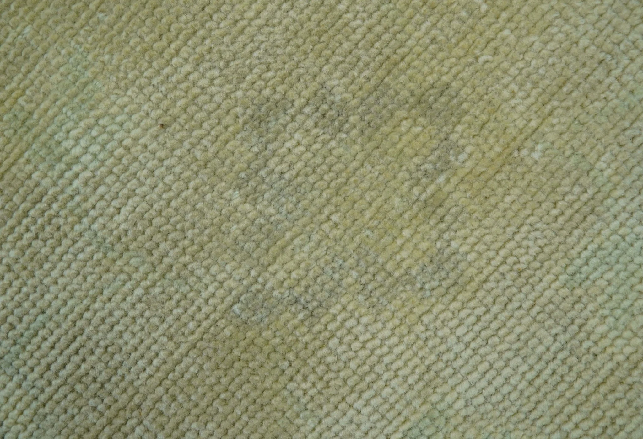 Traditional Turkish (Oushak) Design Gold And Gray Hand Knotted 8x10 Wool Area Rug - Image 7