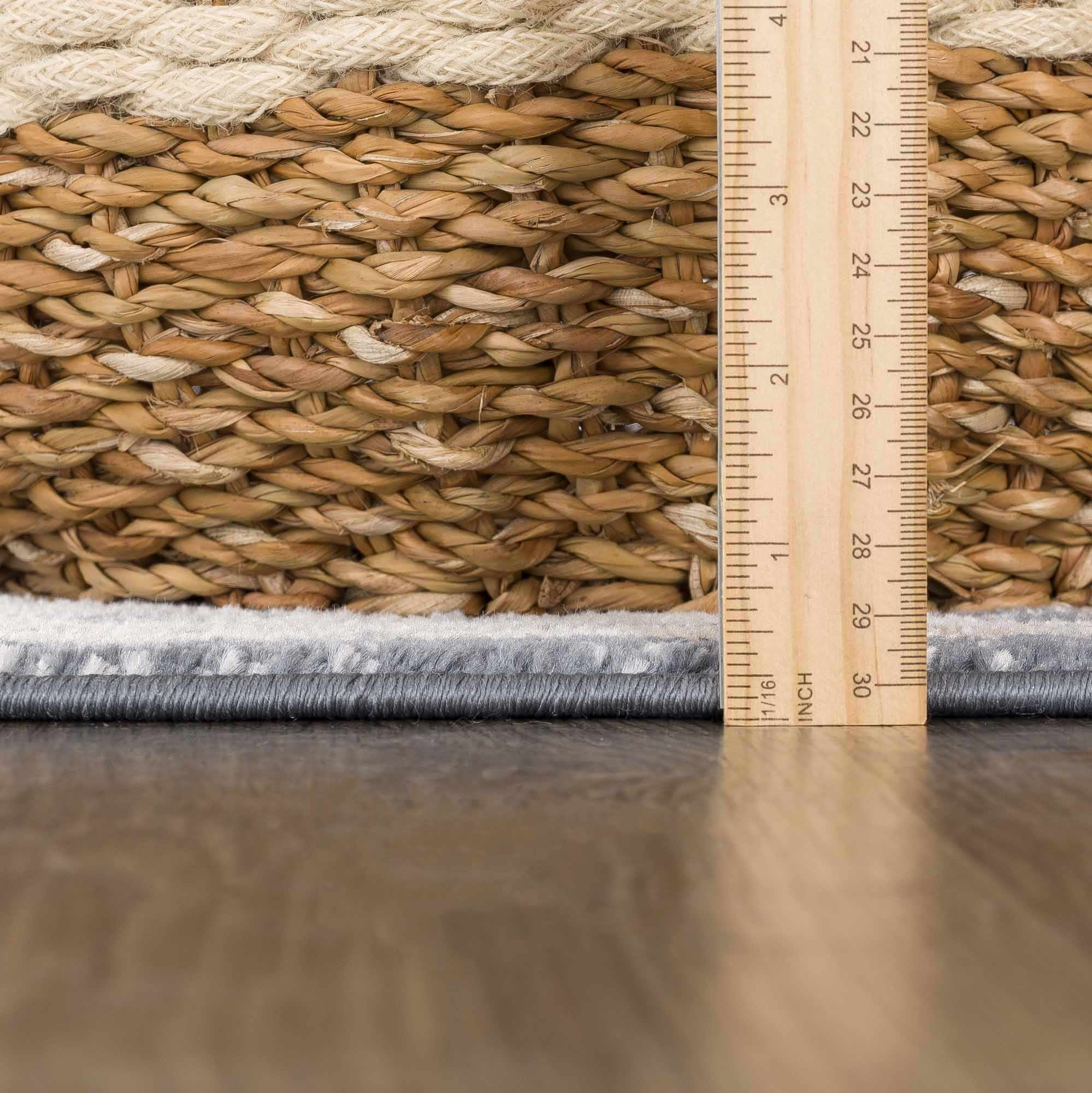 Traditional Design Charcoal, Beige and Camel Medium pile Area rug - Image 9