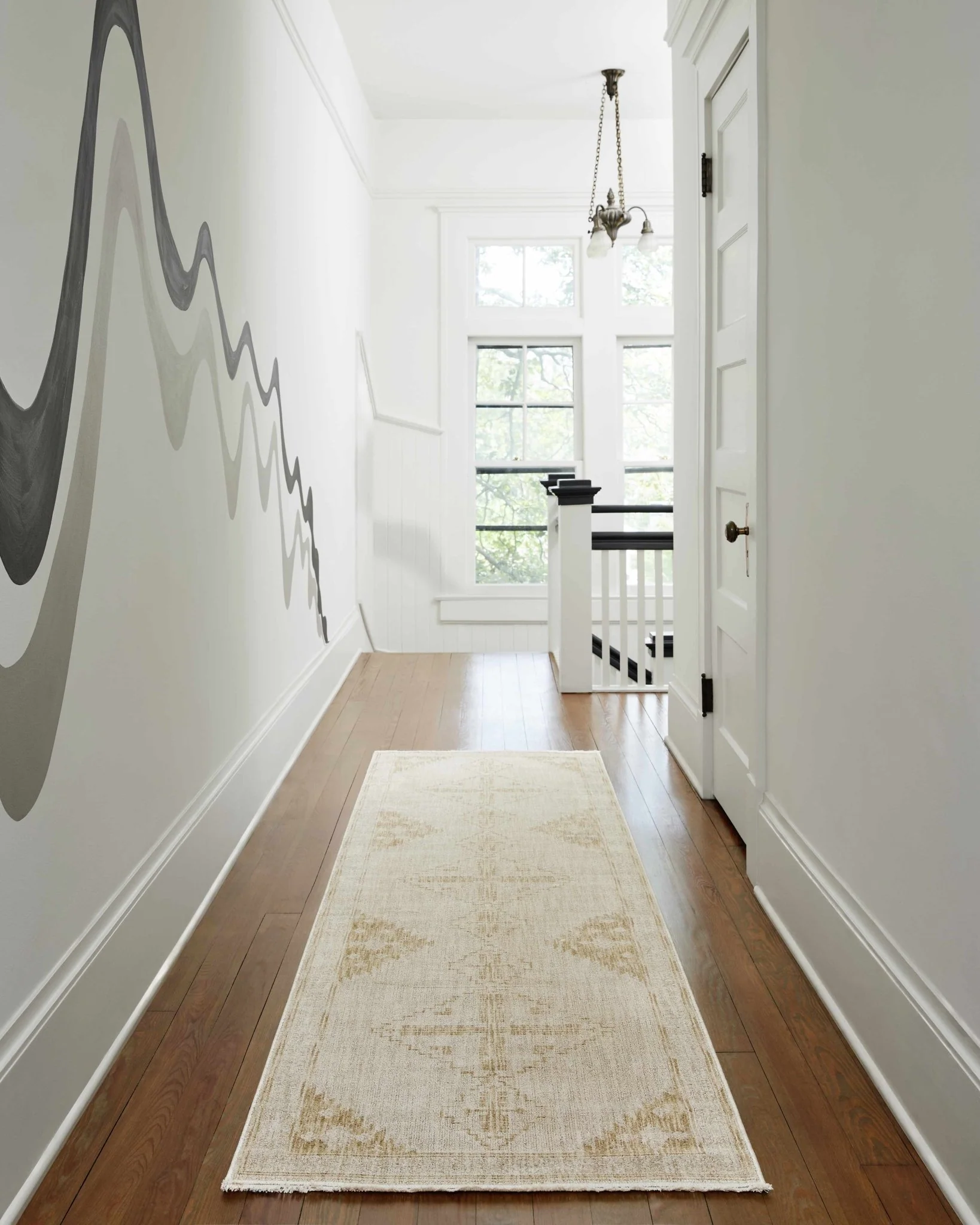 Transitional Bohemian Design Tan Machine Woven Rug - Image 9