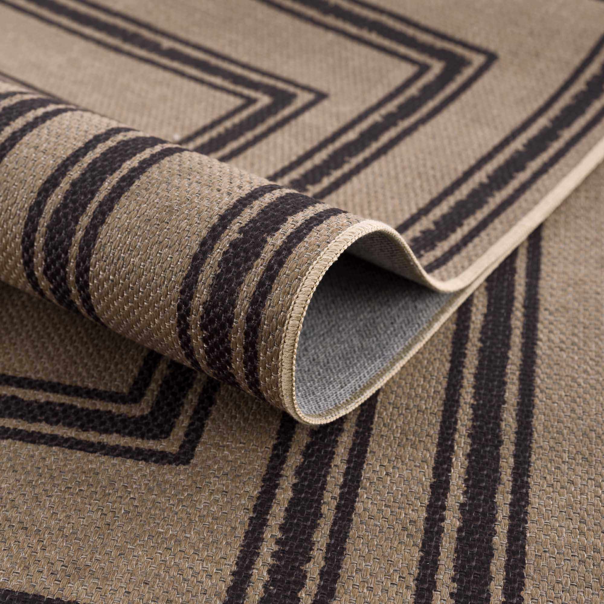 Transitional Style Brown Washable Jutely Rug - Image 8
