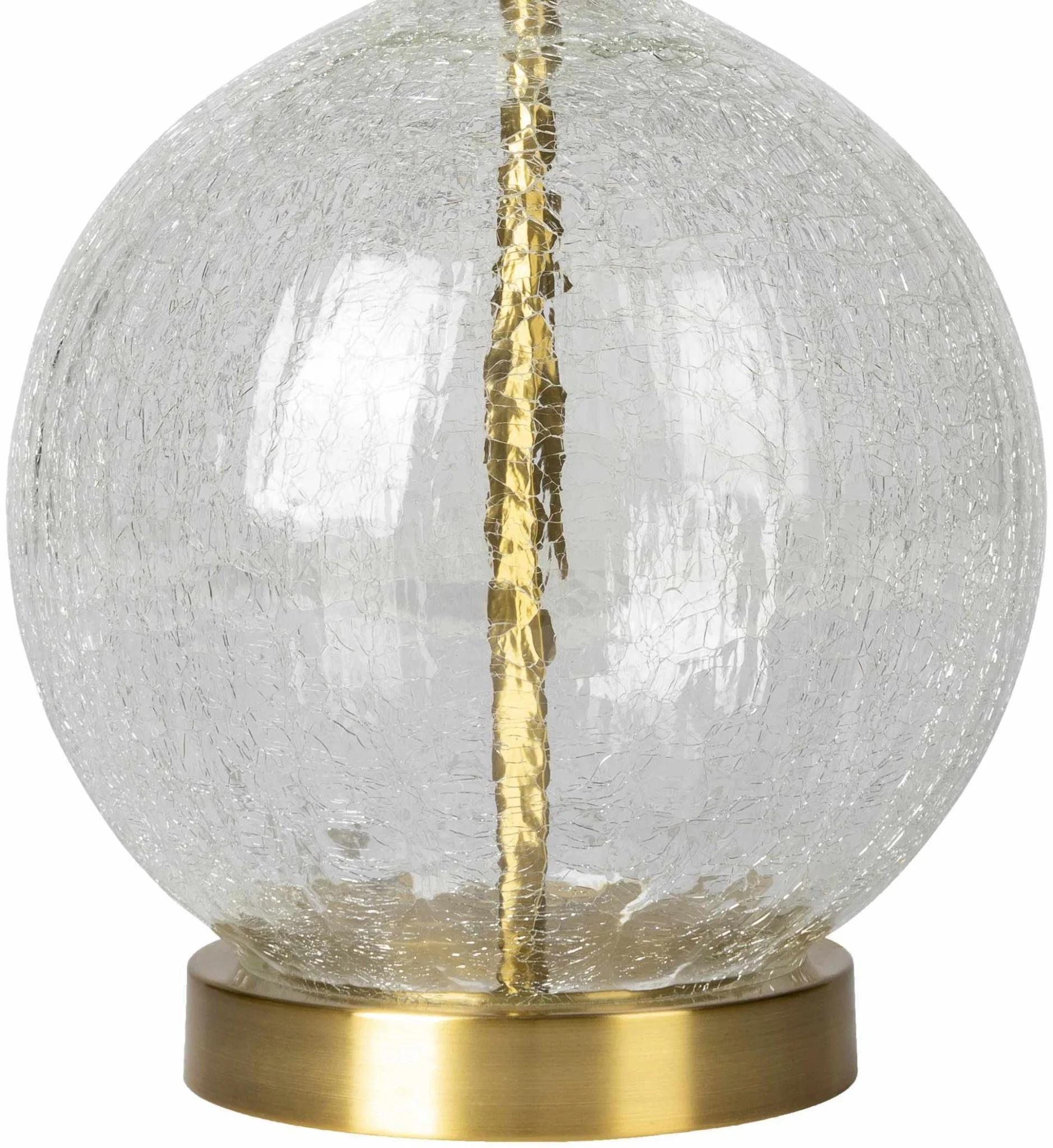 Modern Contemporary White and Gold Table Lamp, Bed Side Lamp - Image 2