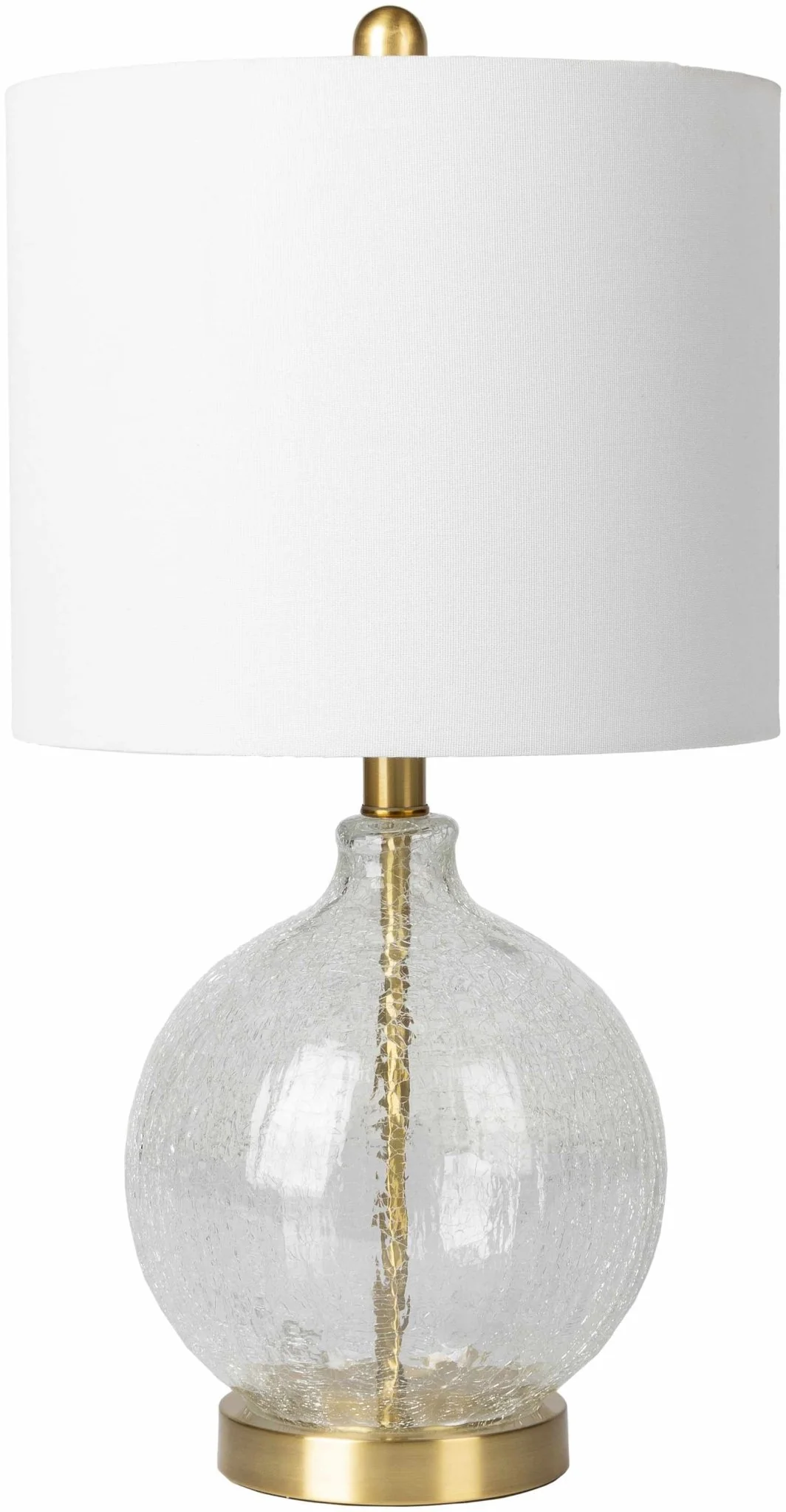 Modern Contemporary White and Gold Table Lamp, Bed Side Lamp - Image 7